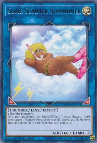 Some Summer Summoner - MP19-EN192 Rare 1st Edition
