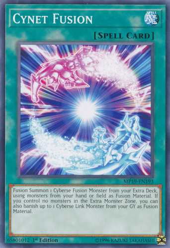 Cynet Fusion - MP19-EN193 Common 1st Edition
