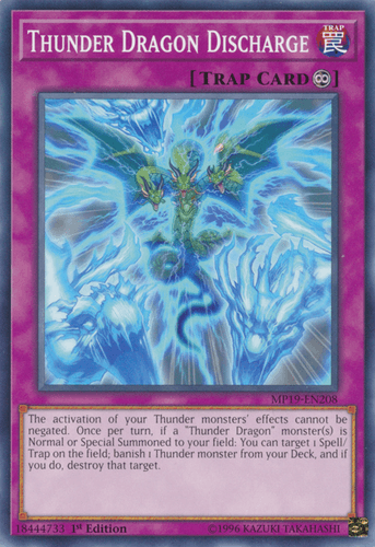 Thunder Dragon Discharge - MP19-EN208 Common Unlimited