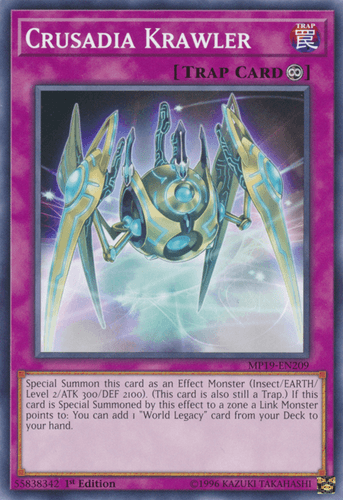 Crusadia Krawler - MP19-EN209 Common 1st Edition