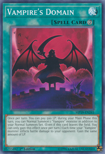 Vampire's Domain - MP19-EN241 Common Unlimited