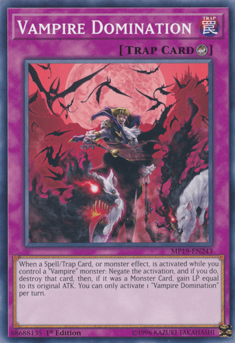 Vampire Domination - MP19-EN243 Common 1st Edition
