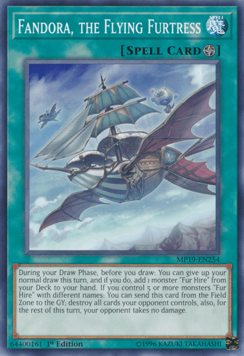 Fandora, the Flying Furtress - MP19-EN254 Common Unlimited