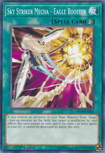 Sky Striker Mecha - Eagle Booster - MP19-EN265 Common Unlimited