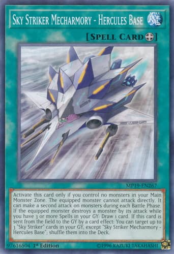 Sky Striker Mecharmory - Hercules Base - MP19-EN267 Common 1st Edition