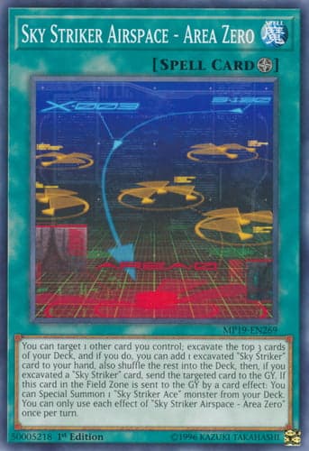 Sky Striker Airspace - Area Zero - MP19-EN269 Common 1st Edition
