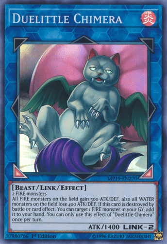 Duelittle Chimera - MP19-EN270 Super Rare 1st Edition