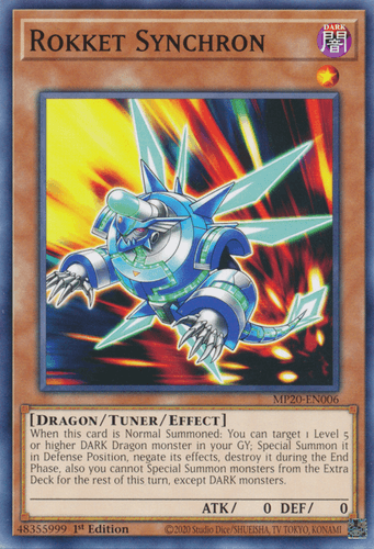 Rokket Synchron - MP20-EN006 Common 1st Edition