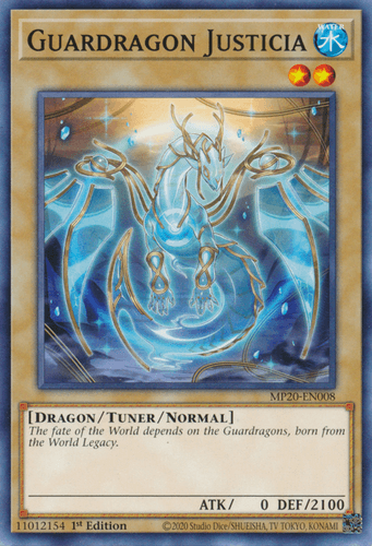 Guardragon Justicia - MP20-EN008 Common 1st Edition