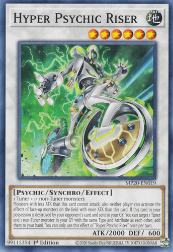 Hyper Psychic Riser - MP20-EN019 Common 1st Edition