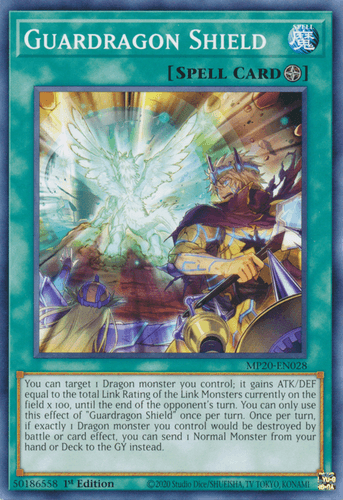Guardragon Shield - MP20-EN028 Common 1st Edition