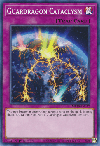 Guardragon Cataclysm - MP20-EN032 Common 1st Edition