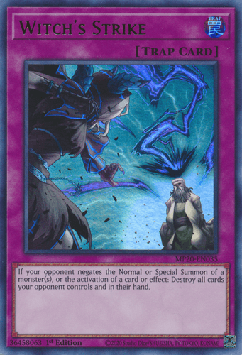 Witch's Strike - MP20-EN035 Ultra Rare 1st Edition