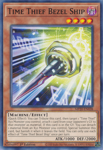 Time Thief Bezel Ship - MP20-EN038 Common 1st Edition