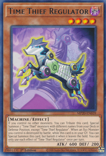 Time Thief Regulator - MP20-EN039 Rare 1st Edition