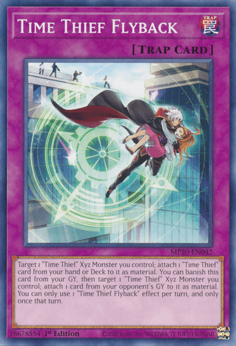 Time Thief Flyback - MP20-EN042 Common 1st Edition