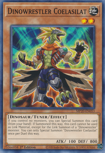 Dinowrestler Coelasilat - MP20-EN053 Common 1st Edition