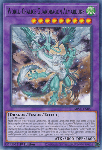 World Chalice Guardragon Almarduke - MP20-EN065 Common 1st Edition