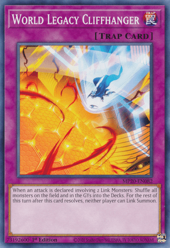 World Legacy Cliffhanger - MP20-EN082 Common 1st Edition