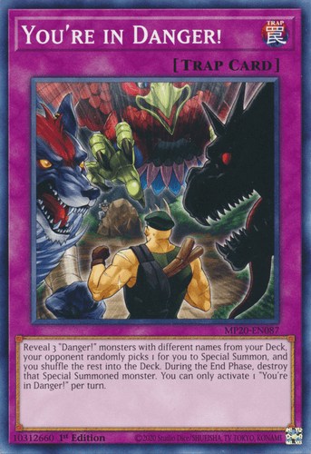 You're in Danger! - MP20-EN087 Common 1st Edition