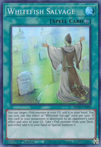 Whitefish Salvage - MP20-EN099 Super Rare 1st Edition