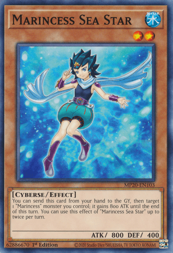 Marincess Sea Star - MP20-EN103 Common 1st Edition