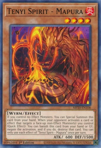 Tenyi Spirit - Mapura - MP20-EN108 Common 1st Edition