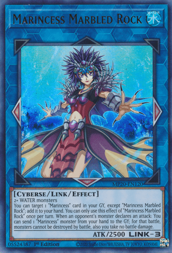 Marincess Marbled Rock - MP20-EN120 Ultra Rare 1st Edition