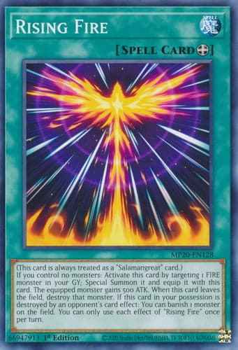 Rising Fire - MP20-EN128 Common 1st Edition