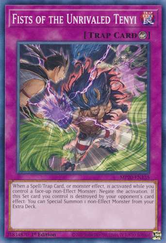 Fists of the Unrivaled Tenyi - MP20-EN135 Common 1st Edition