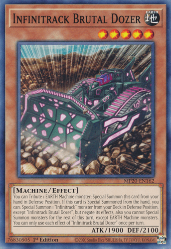 Infinitrack Brutal Dozer - MP20-EN162 Common 1st Edition