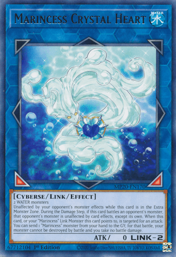 Marincess Crystal Heart - MP20-EN170 Rare 1st Edition