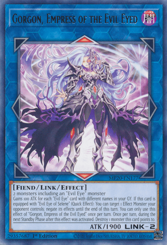 Gorgon, Empress of the Evil Eyed - MP20-EN177 Rare 1st Edition