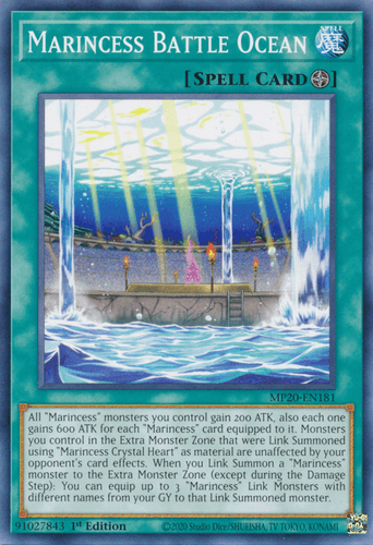 Marincess Battle Ocean - MP20-EN181 Common 1st Edition