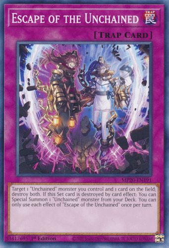 Escape of the Unchained - MP20-EN191 Common 1st Edition
