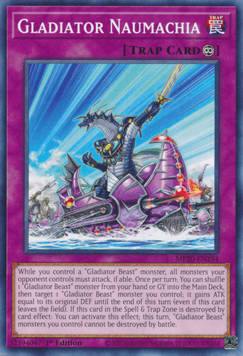 Gladiator Naumachia - MP20-EN194 Common 1st Edition