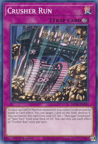 Crusher Run - MP20-EN195 Common 1st Edition