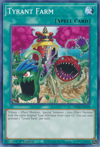Tyrant Farm - MP20-EN199 Common 1st Edition