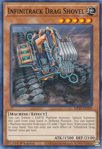 Infinitrack Drag Shovel - MP20-EN209 Common 1st Edition