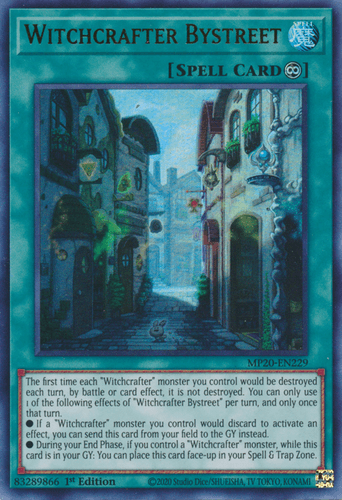 Witchcrafter Bystreet - MP20-EN229 Ultra Rare 1st Edition
