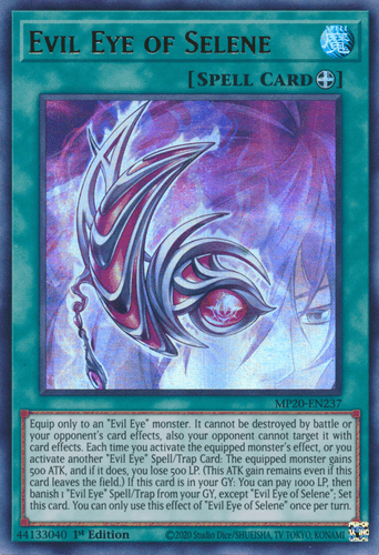 Evil Eye of Selene - MP20-EN237 Ultra Rare 1st Edition