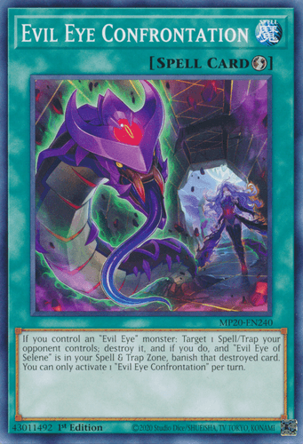 Evil Eye Confrontation - MP20-EN240 Common 1st Edition