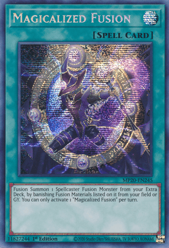Magicalized Fusion - MP20-EN245 Prismatic Secret Rare 1st Edition