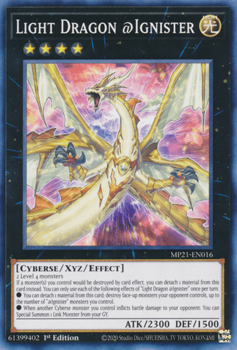 Light Dragon @Ignister - MP21-EN016 Common 1st Edition