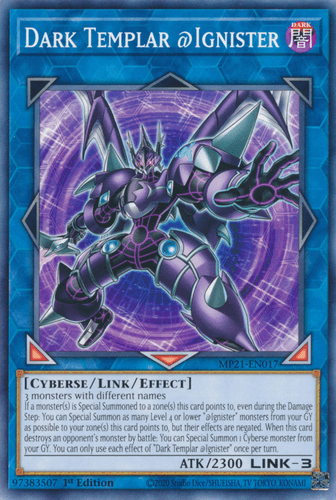 Dark Templar @Ignister - MP21-EN017 Common 1st Edition