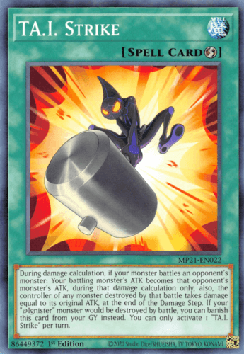 TA.I. Strike - MP21-EN022 Common 1st Edition