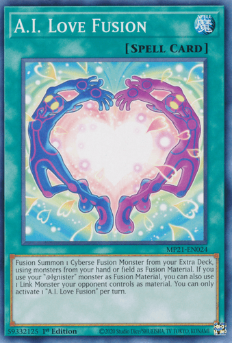A.I. Love Fusion - MP21-EN024 Common 1st Edition