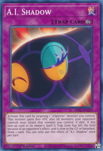 A.I. Shadow - MP21-EN029 Common 1st Edition