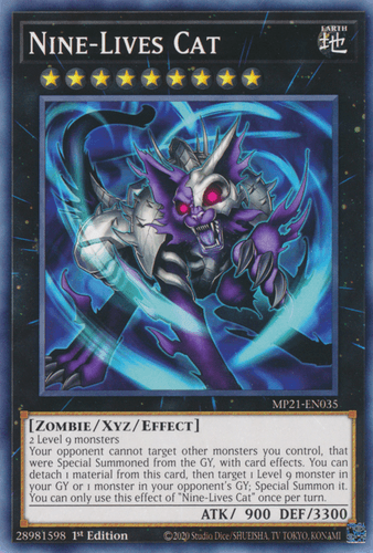 Nine-Lives Cat - MP21-EN035 Common 1st Edition