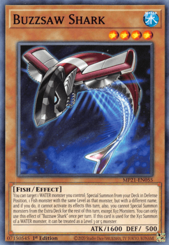 Buzzsaw Shark - MP21-EN055 Common 1st Edition